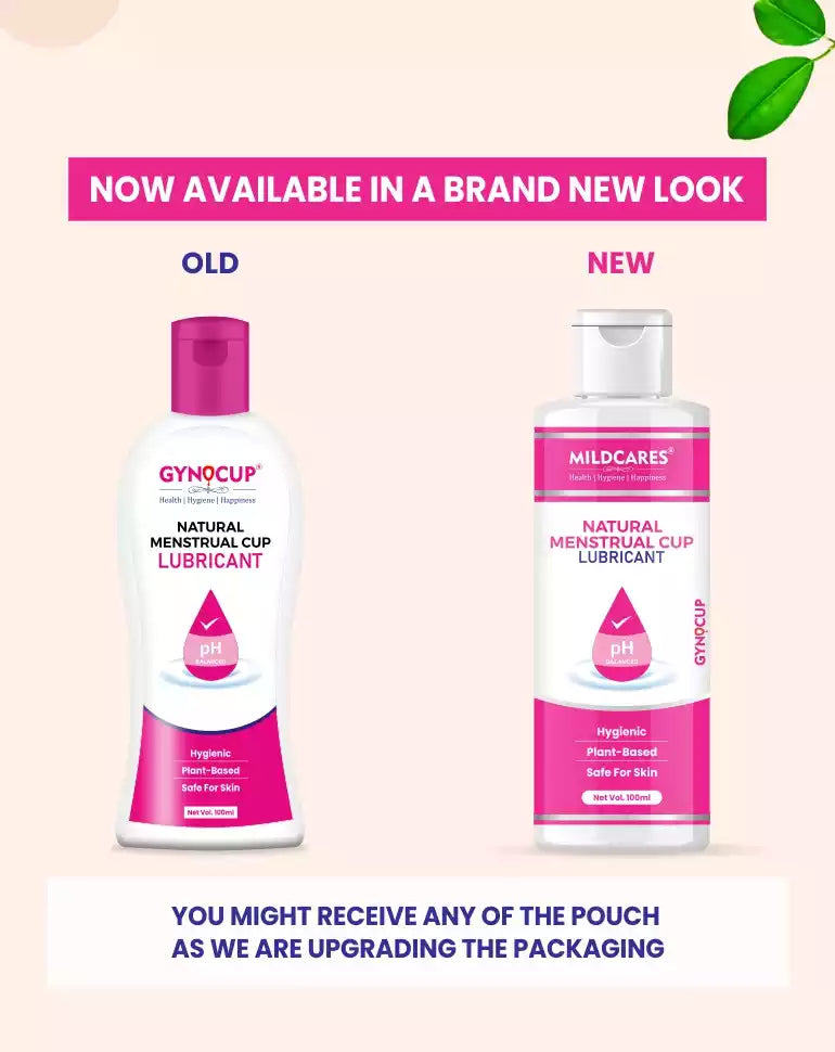 GynoCup Menstrual Cup Lubricant Water Based