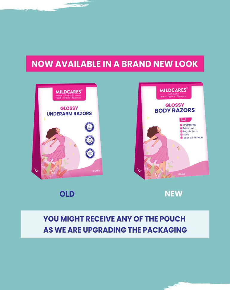 MildCares Glossy Body Razor For Men & Women