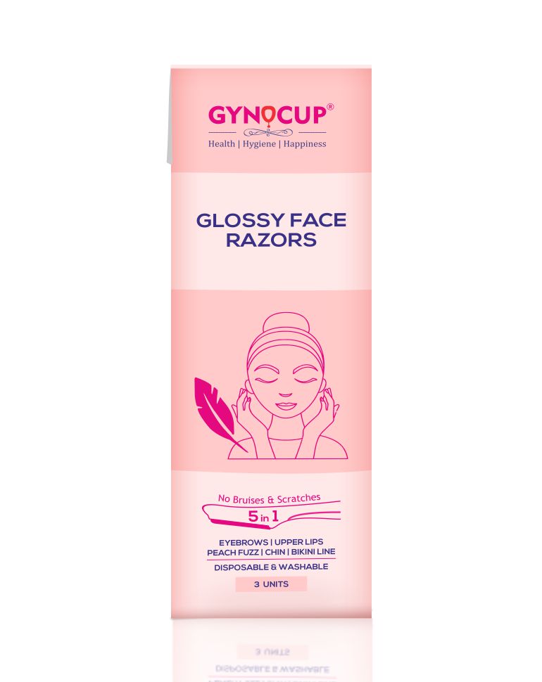 GynoCup Women Glossy Face Razor