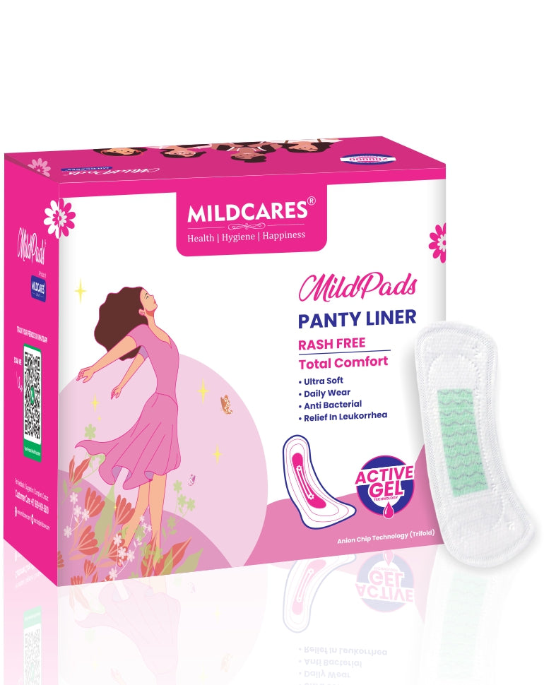 Mildcares Ultra Thin Daily Panty Liners | Protects You Against Spotting & Unwanted Discharge (Women)