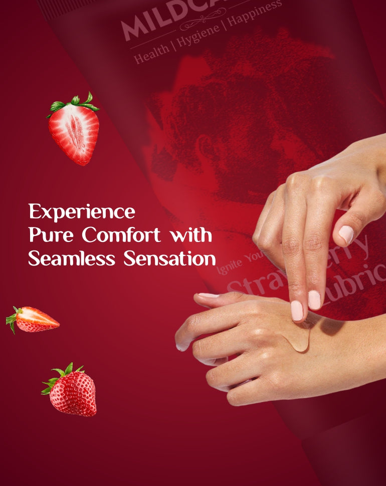 Strawberry Bliss Lubricant | Water Based Formula | Non-Sticky