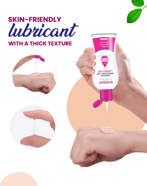 GynoCup Menstrual Cup Lubricant Water Based