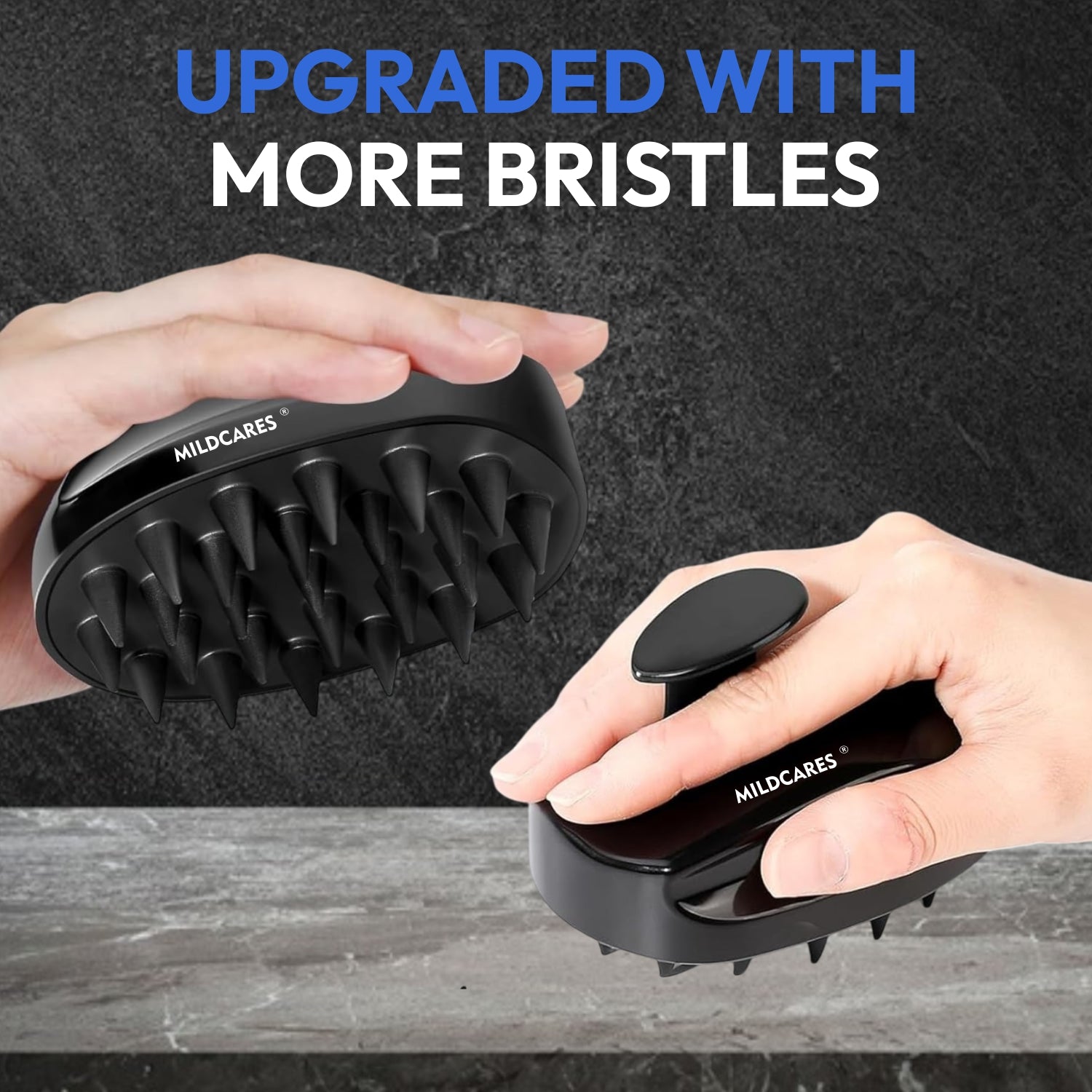 Mouse Scalp Massager Brush for Deep Cleaning & Relaxation