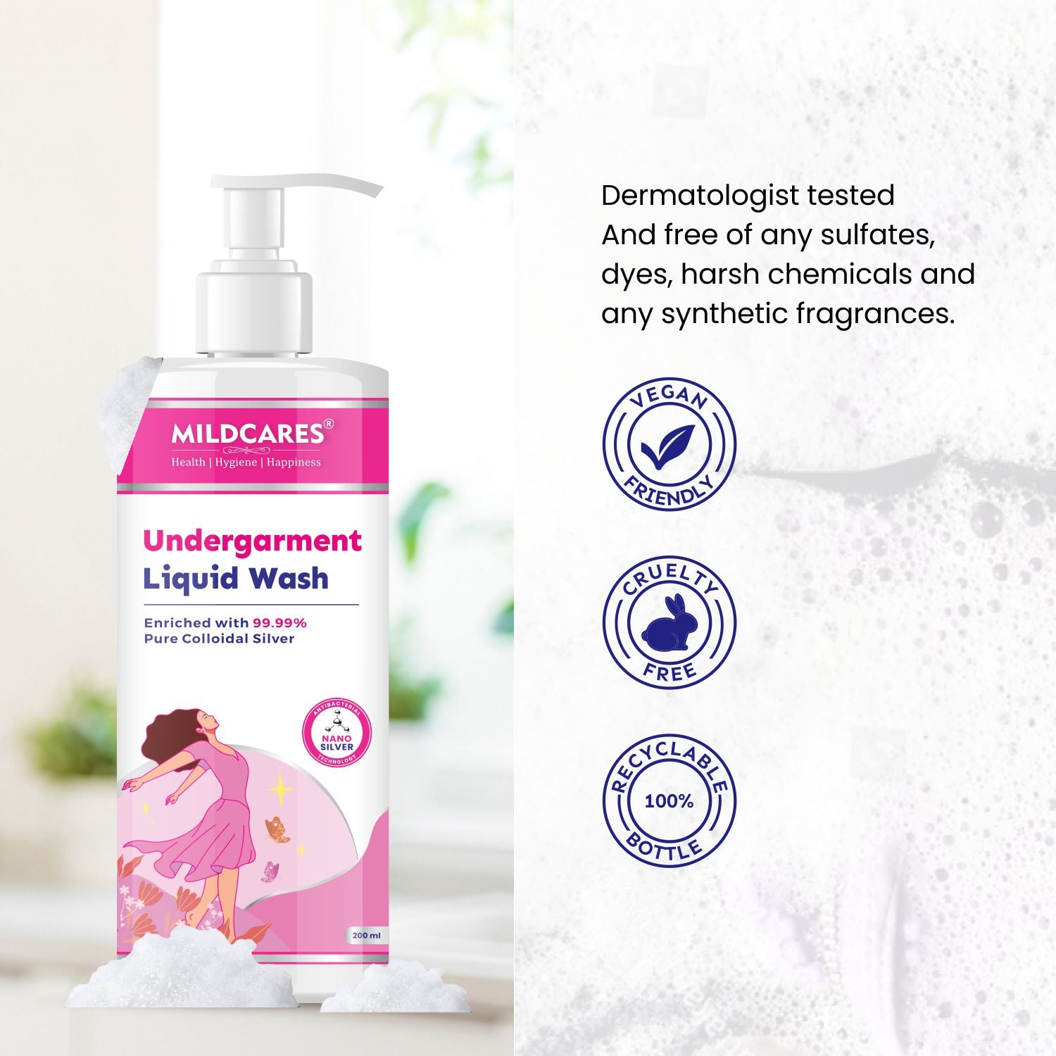 MildCares Undergarment Liquid Wash