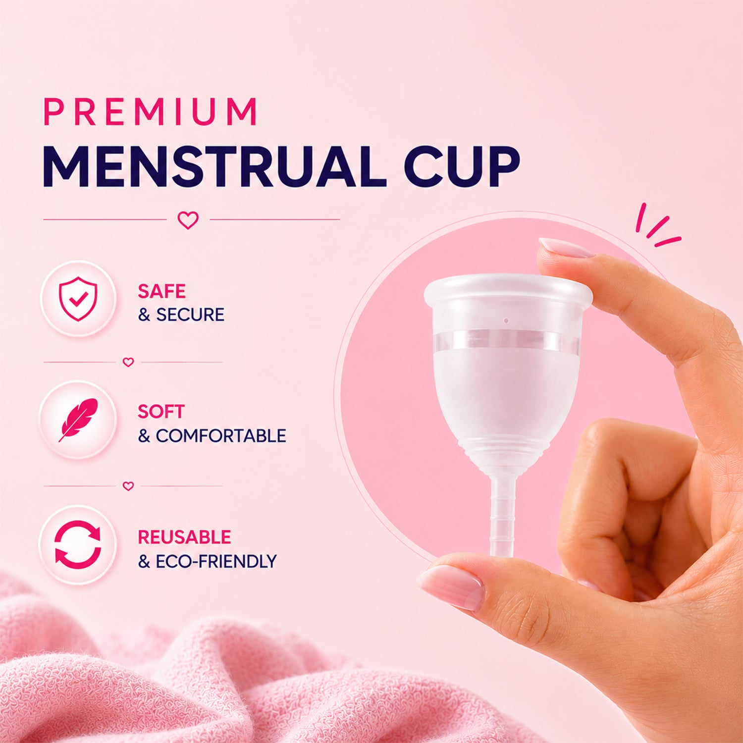 Premium Gynocup Menstrual Cup