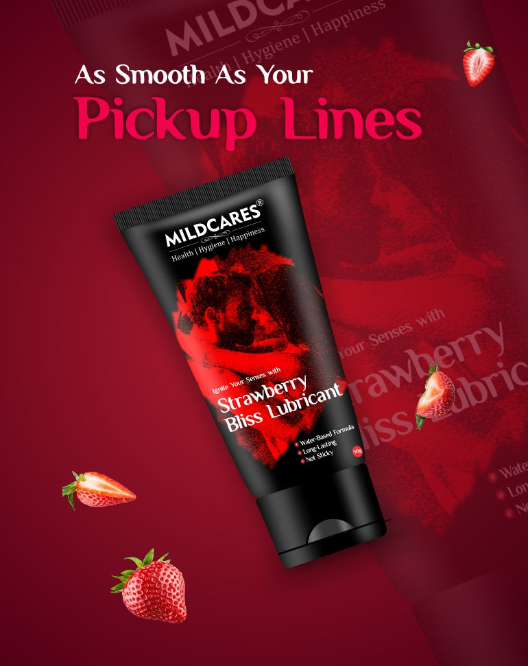 Strawberry Bliss Lubricant | Water Based Formula | Non-Sticky