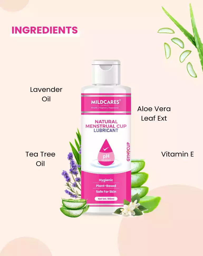 GynoCup Menstrual Cup Lubricant Water Based Mildcares.com GynoCup Menstrual Cup Lubricant Water Based Mildcares.com