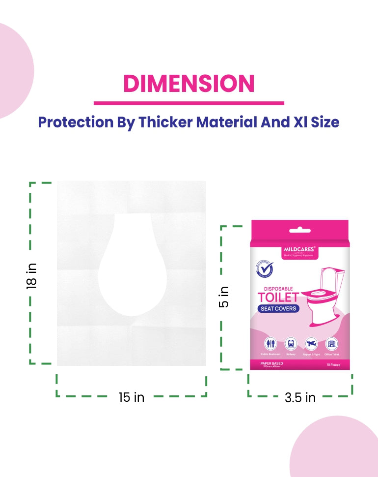 Disposable Toilet Seat Covers 20 Pack