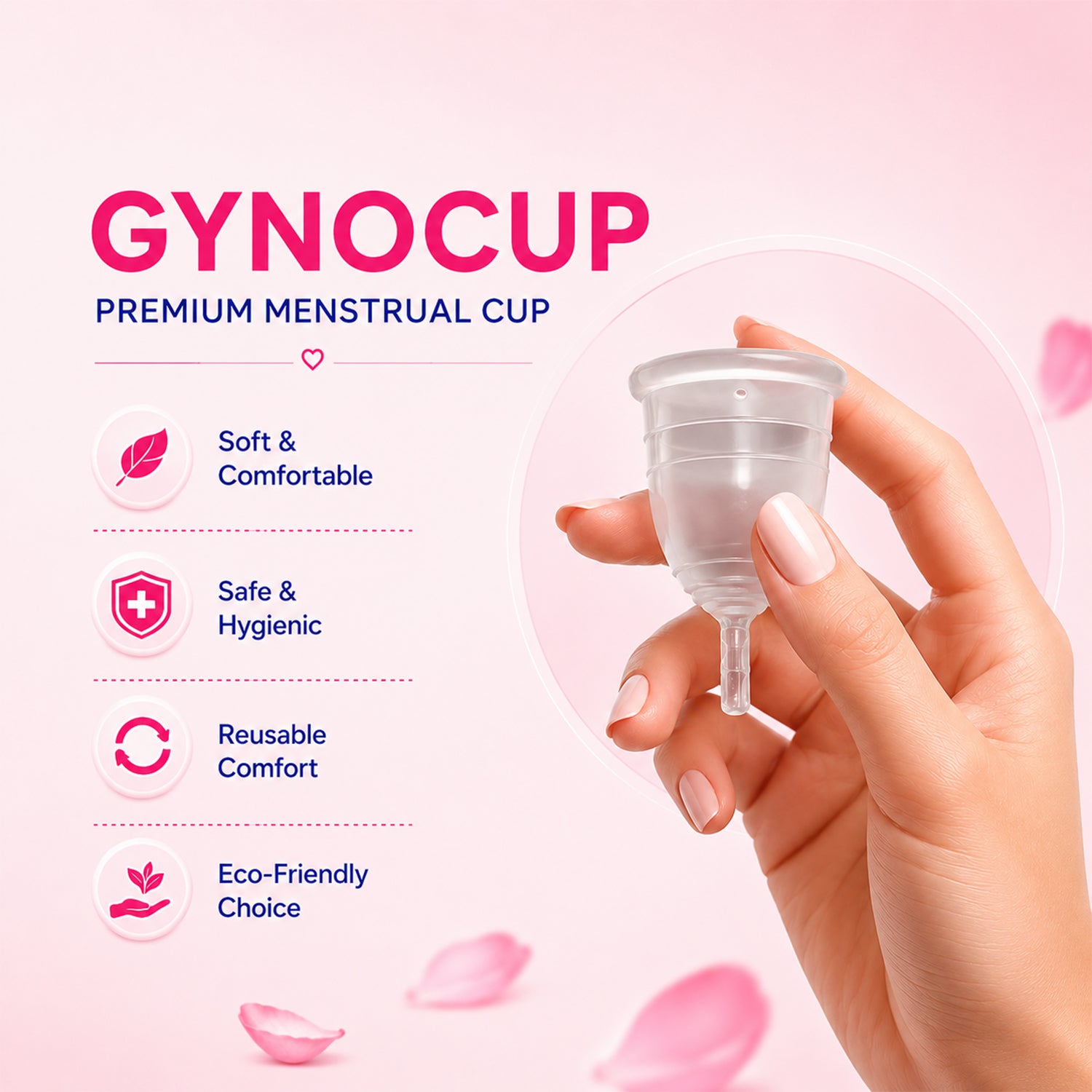 Premium Gynocup Menstrual Cup