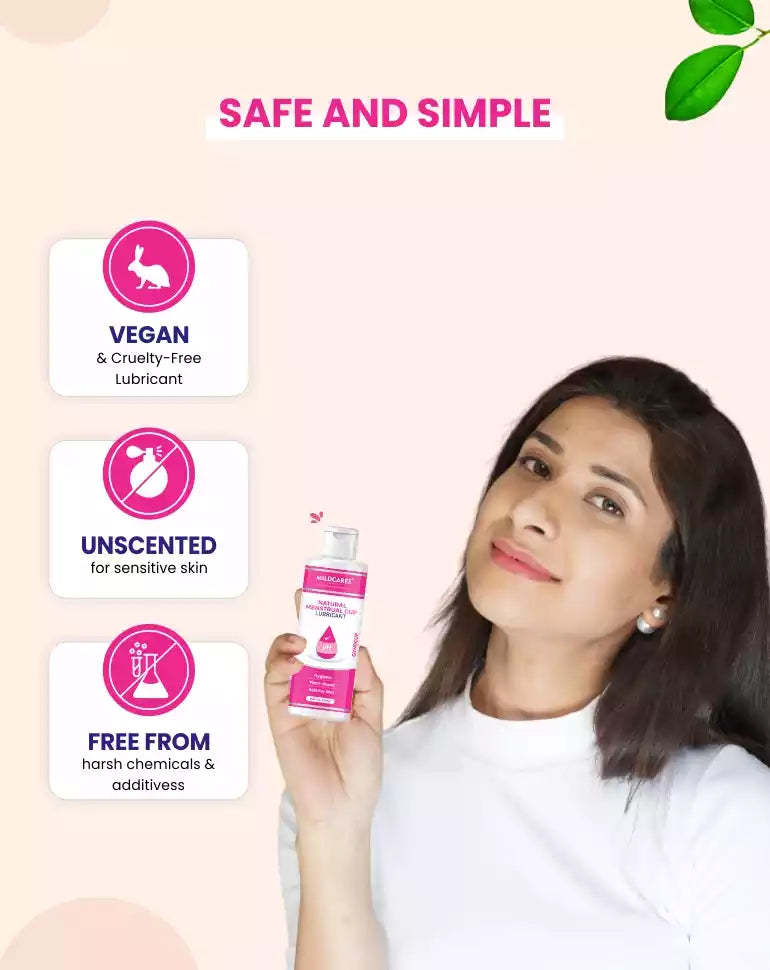 GynoCup Menstrual Cup Lubricant Water Based