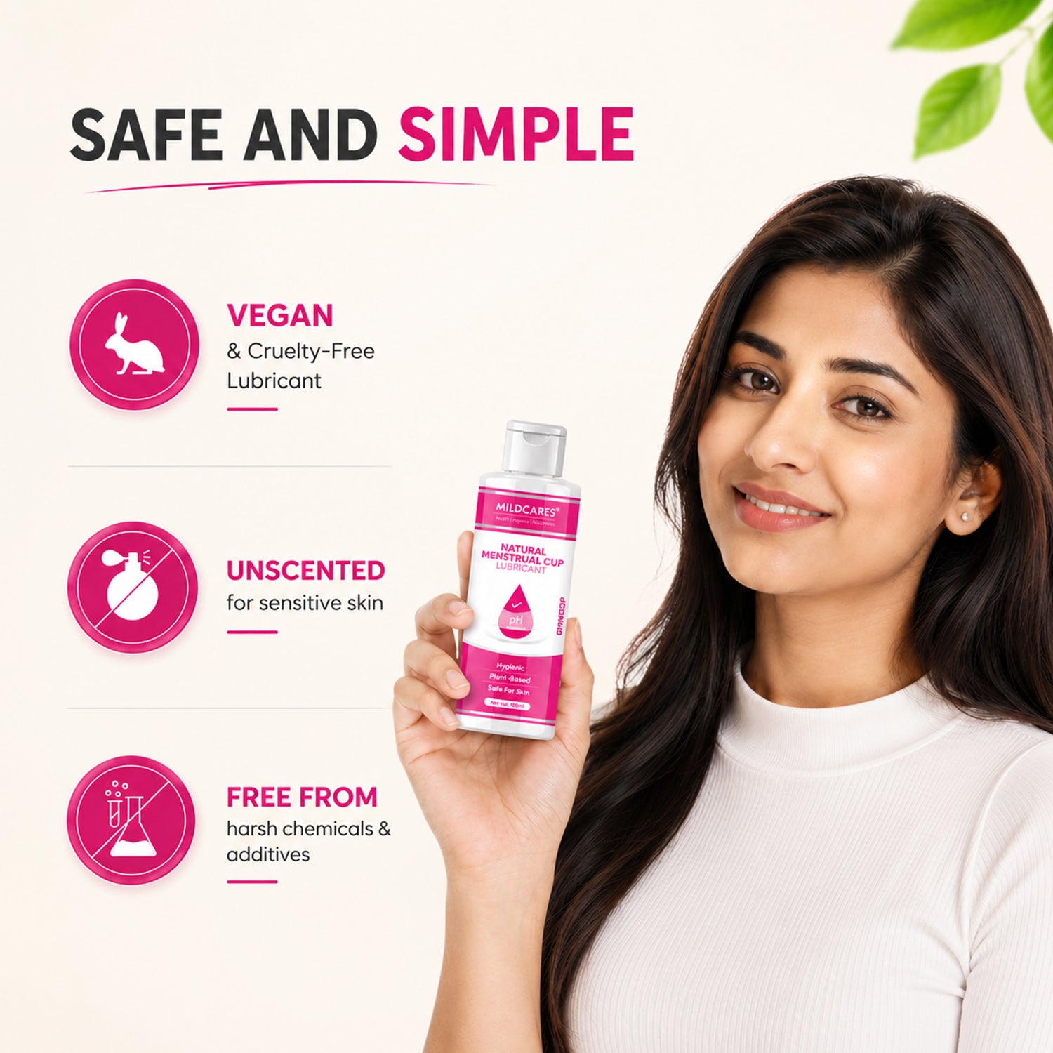 GynoCup Menstrual Cup Lubricant Water Based