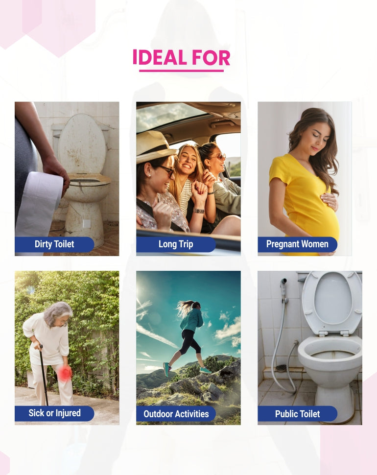 MildCares Disposable Stand & Pee Female Urination Device (Pack of 10)