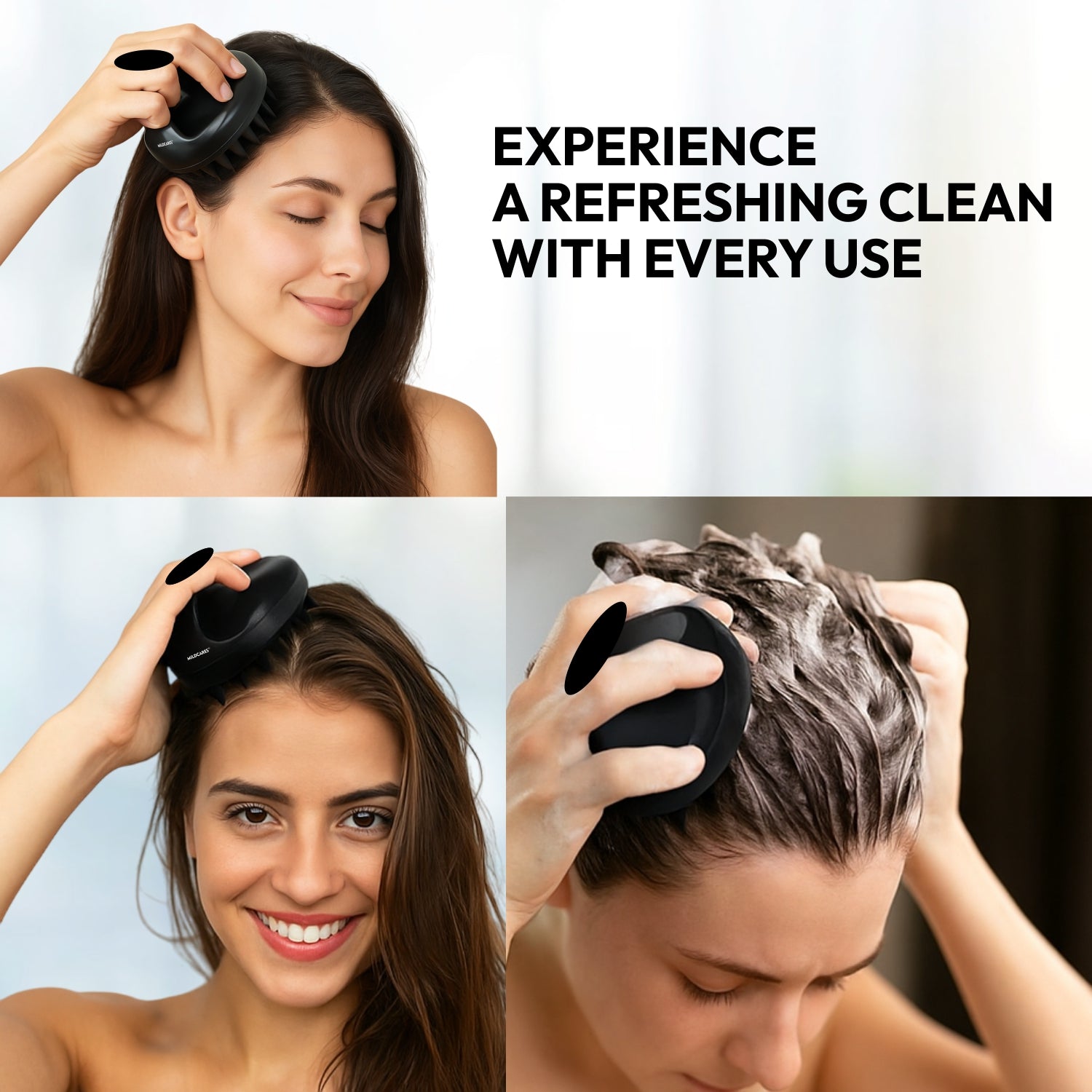 Scalp Massager Brush for Hair Growth & Dandruff Control