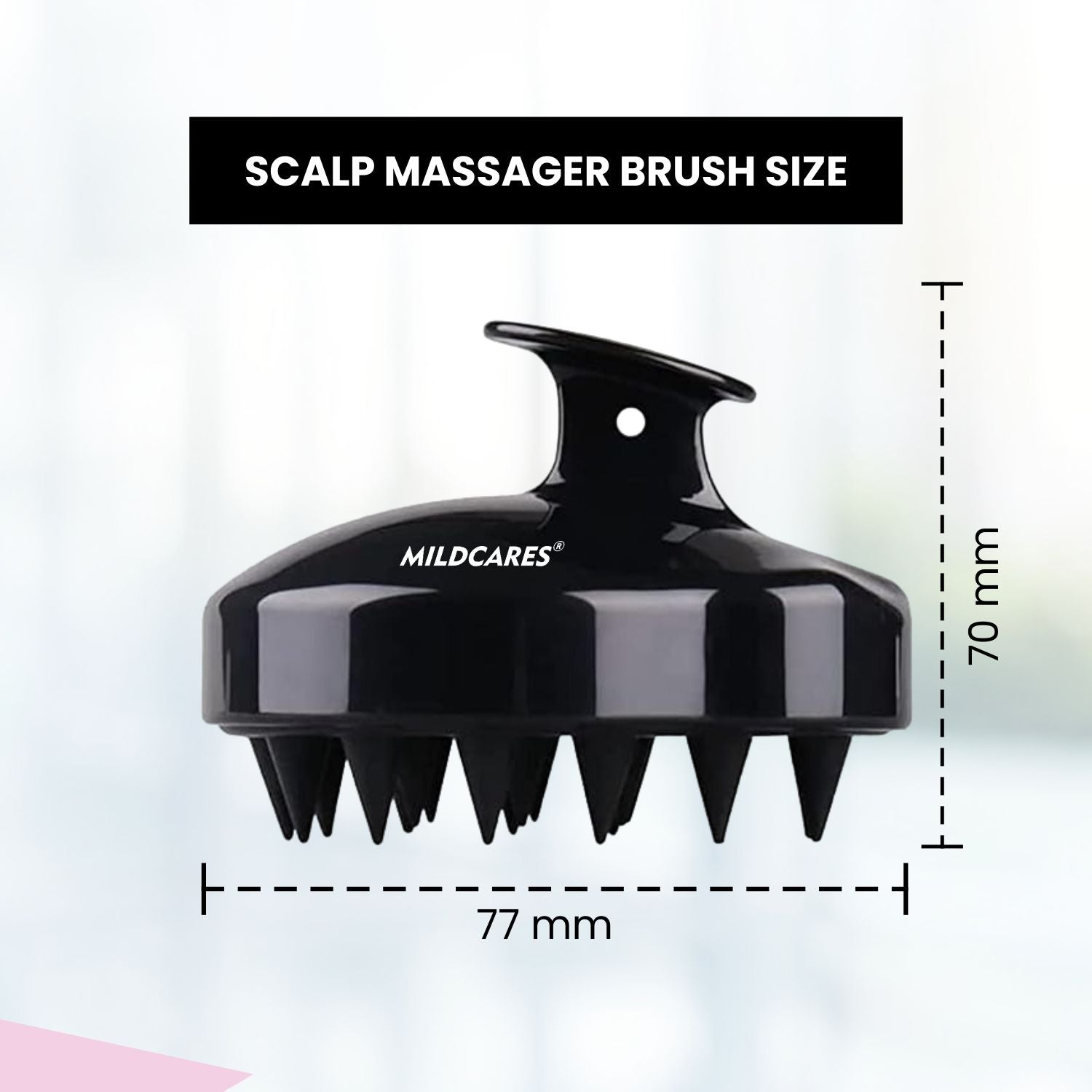 Scalp Massager Brush for Hair Growth & Dandruff Control