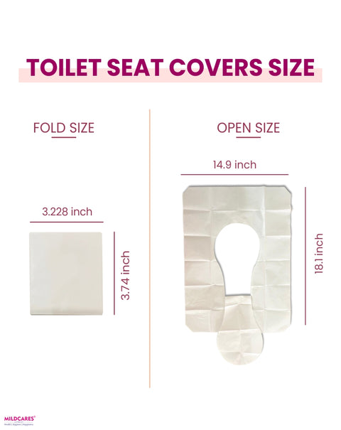 Disposable Toilet Seat Covers – 10 Units
