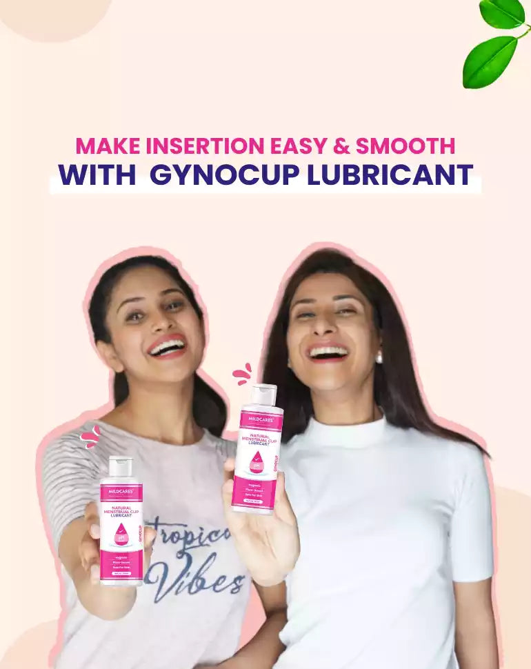 GynoCup Menstrual Cup Lubricant Water Based