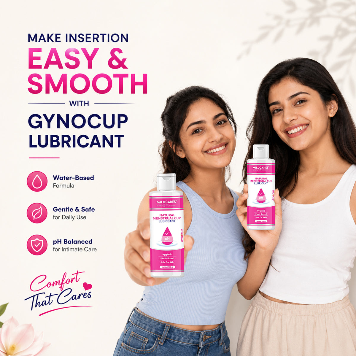 GynoCup Menstrual Cup Lubricant Water Based