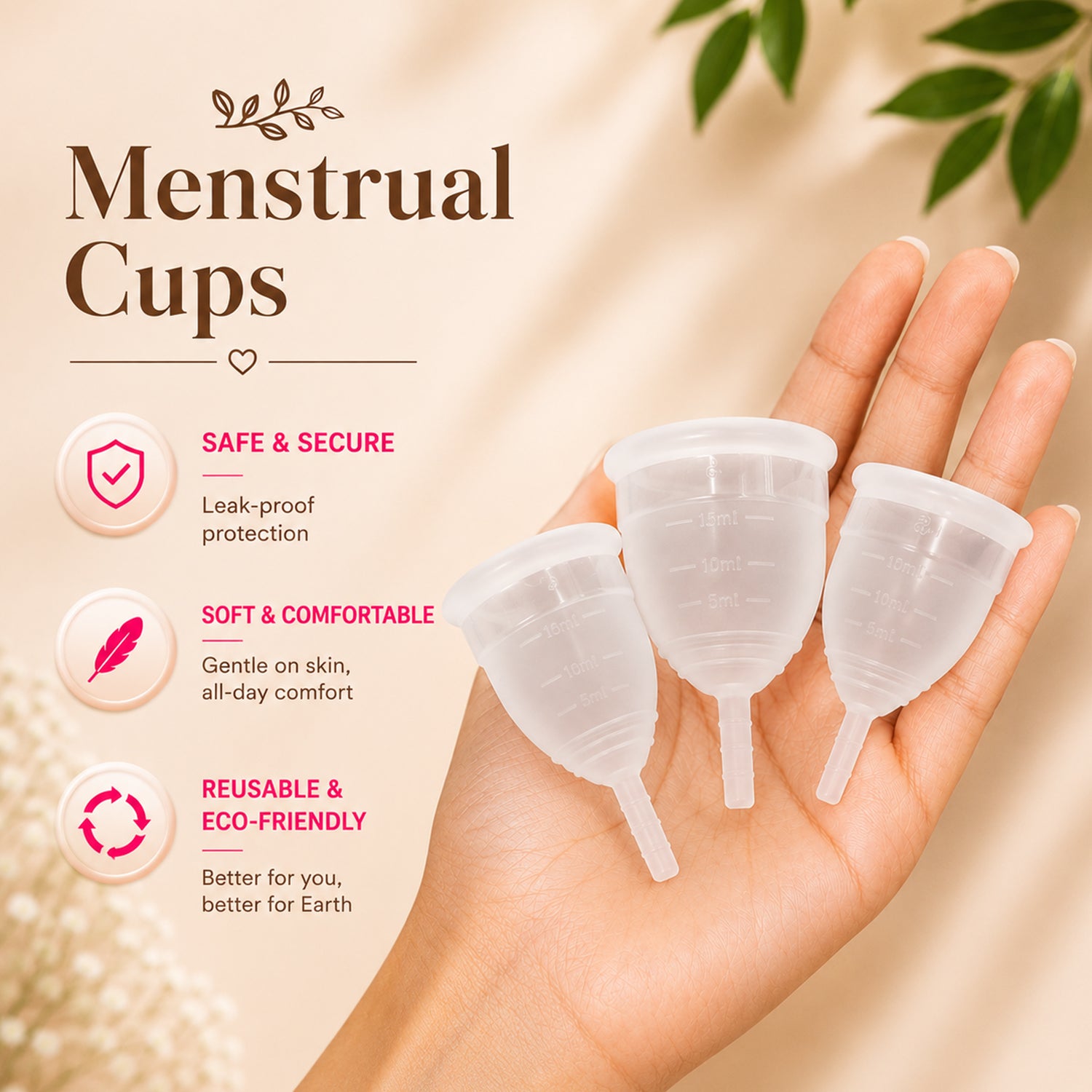 Premium Gynocup Menstrual Cup