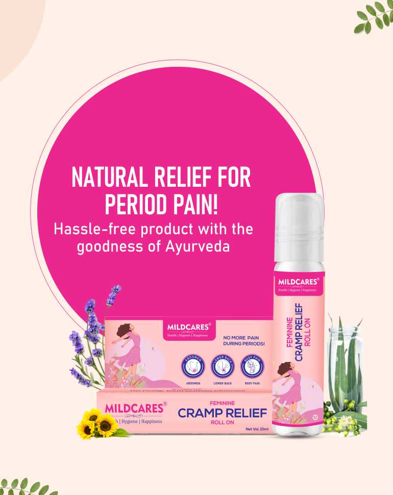 Period Cramp Relief Roll On (Pack of 4)