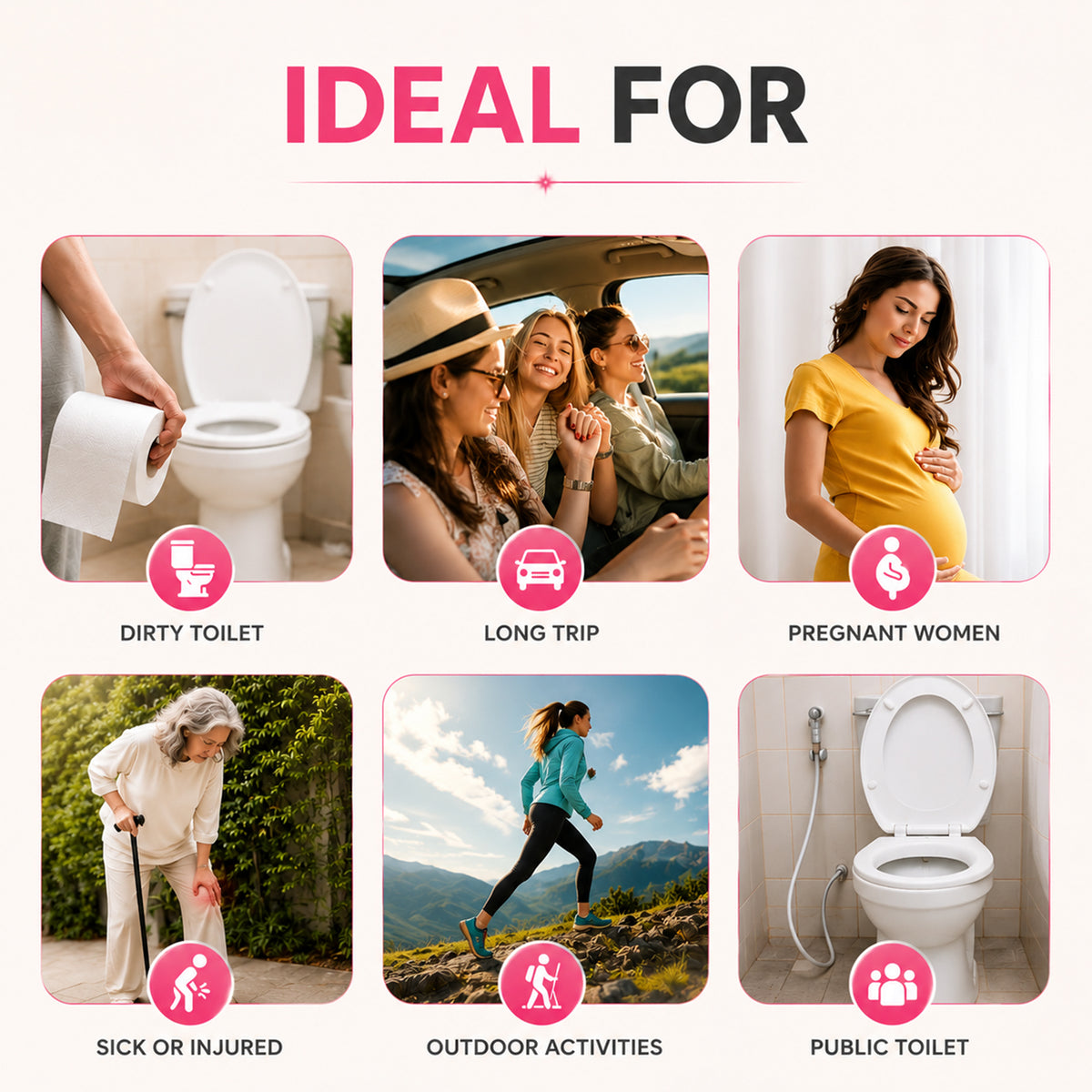 Reusable Stand and Pee Women’s Urinator (Pack of 2)