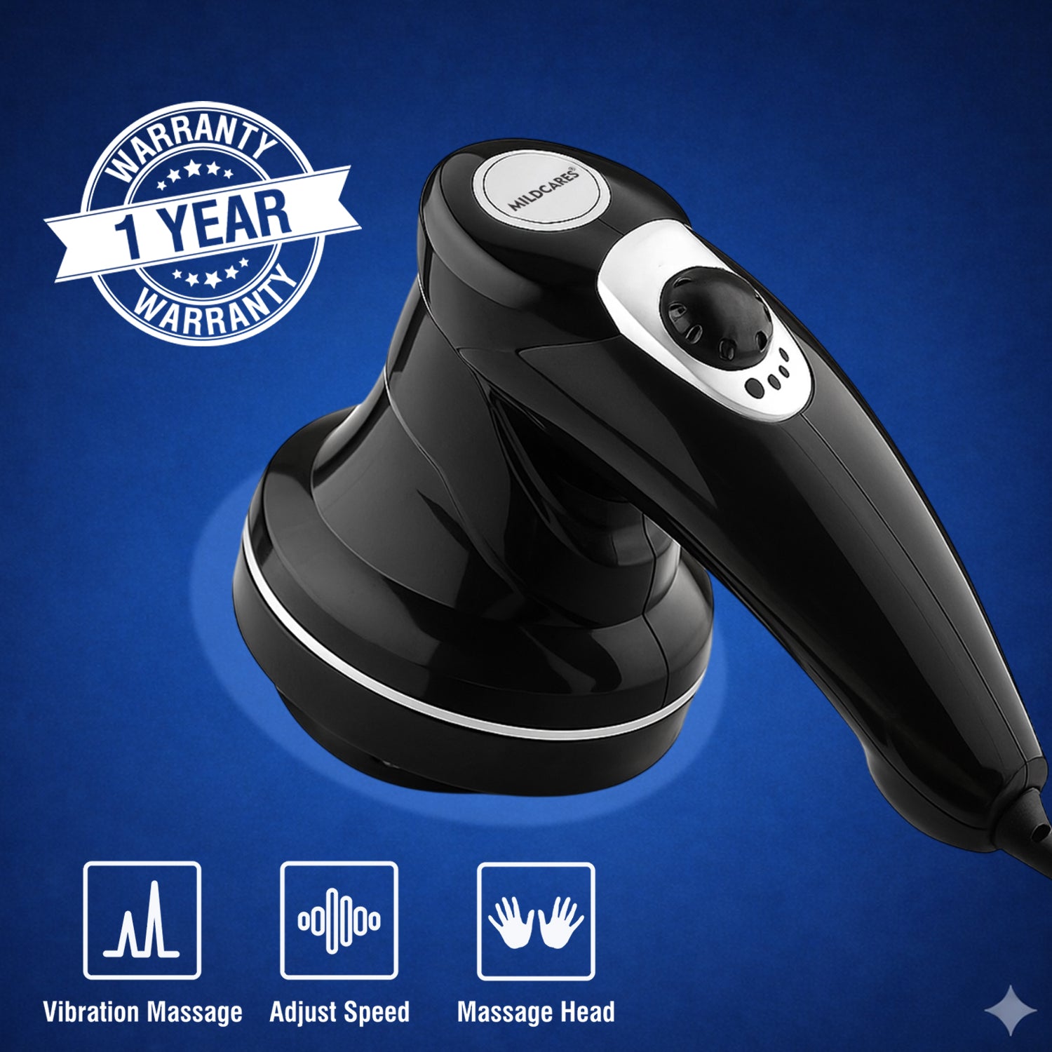 RX Pro Handheld Physiotherapy Massager – Pain Relief