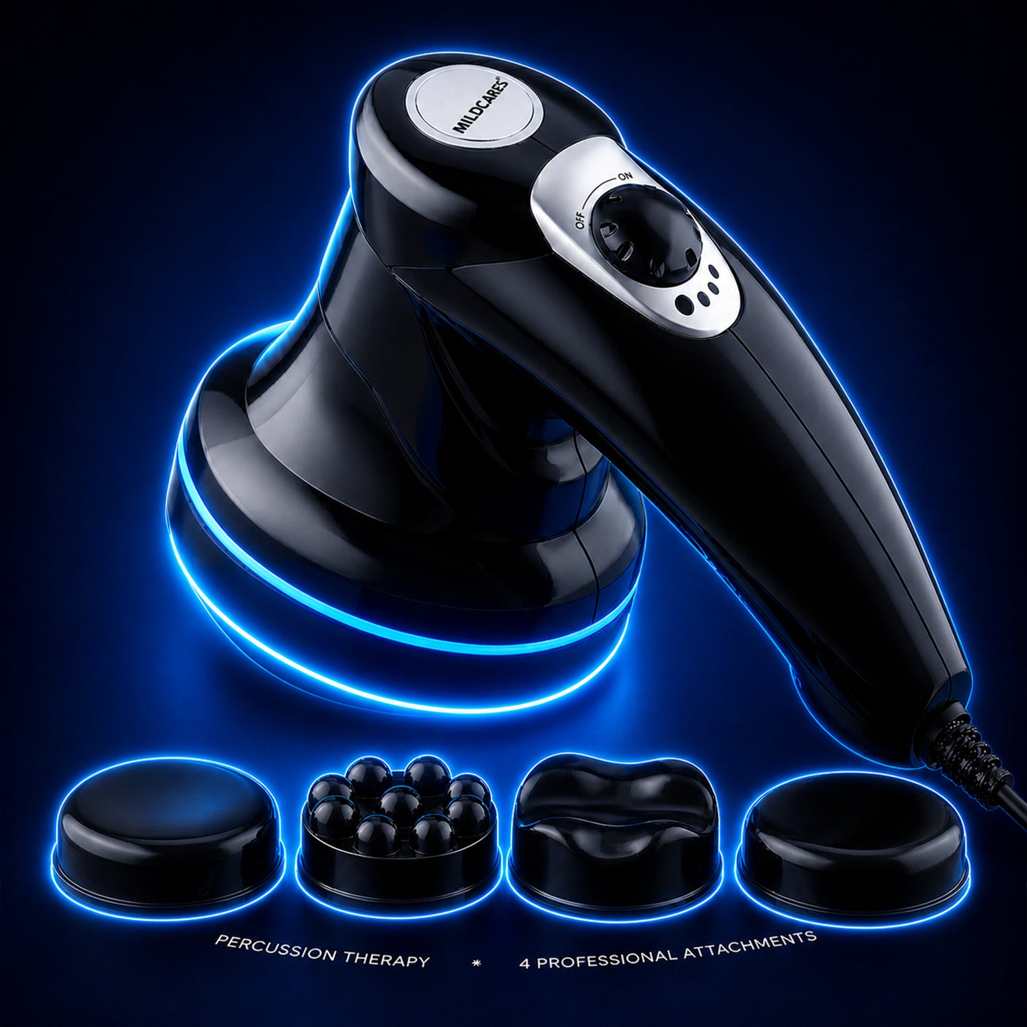 MildCares RX Pro Handheld Physiotherapy Massager – Pain Relief