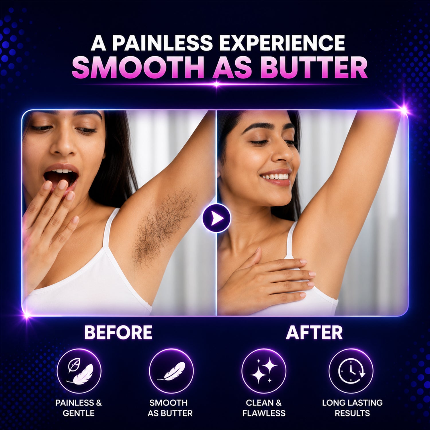 MildCares Glossy Body Razor For Men & Women