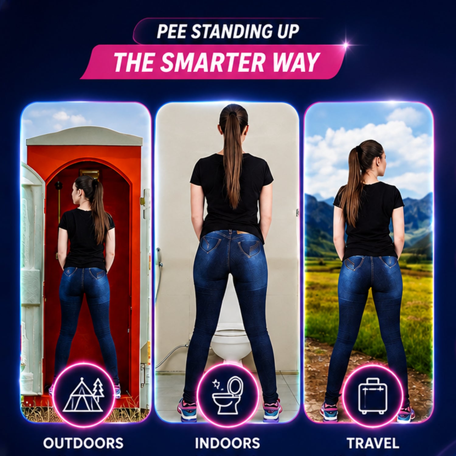 MildCare Reusable Stand and Pee Women’s Urinator