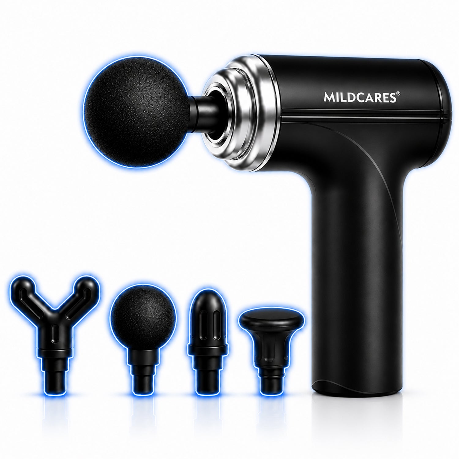 M1 Electric Massage Gun – 6 Speed, Silent Motor