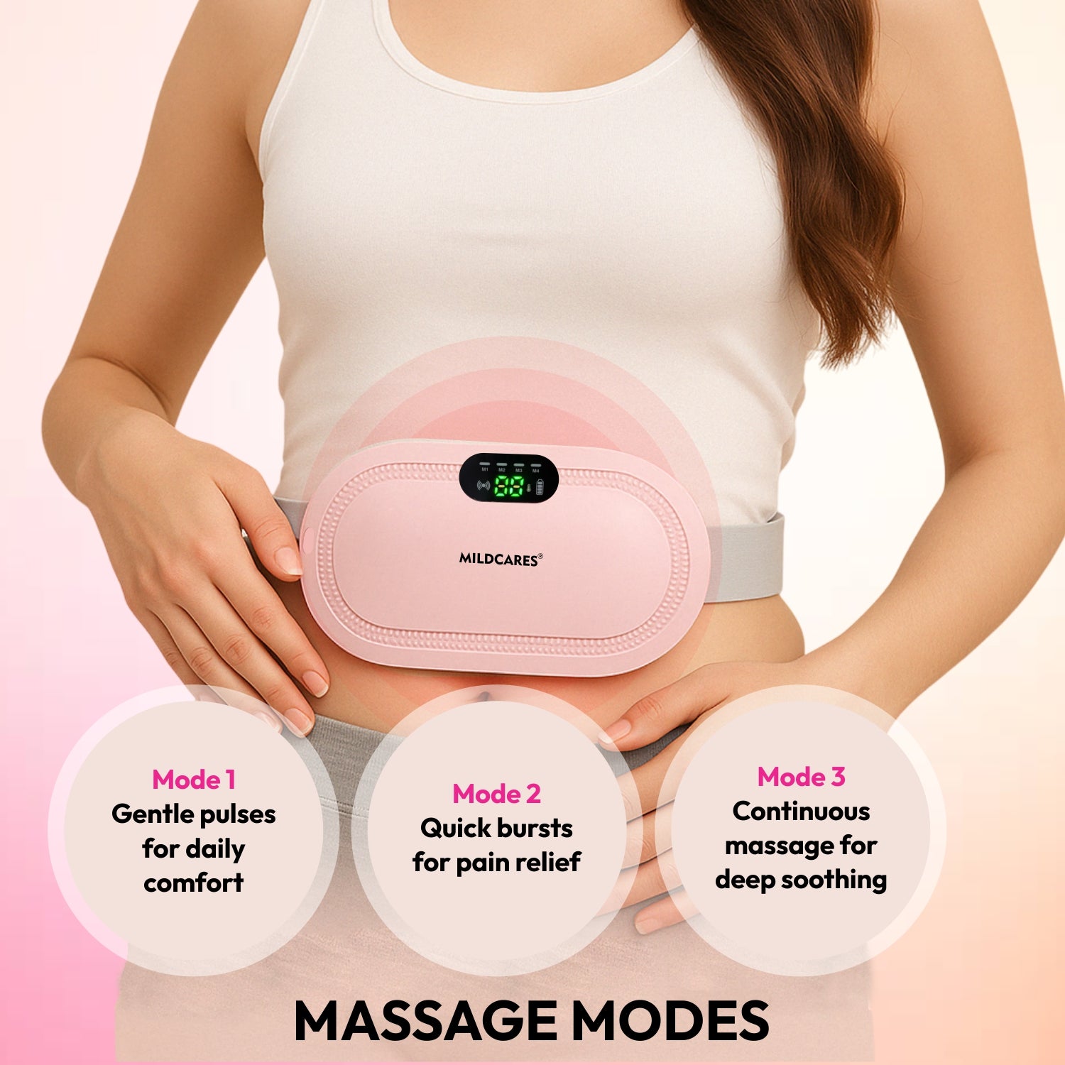 Electric Period Pain Relief Massager for Women