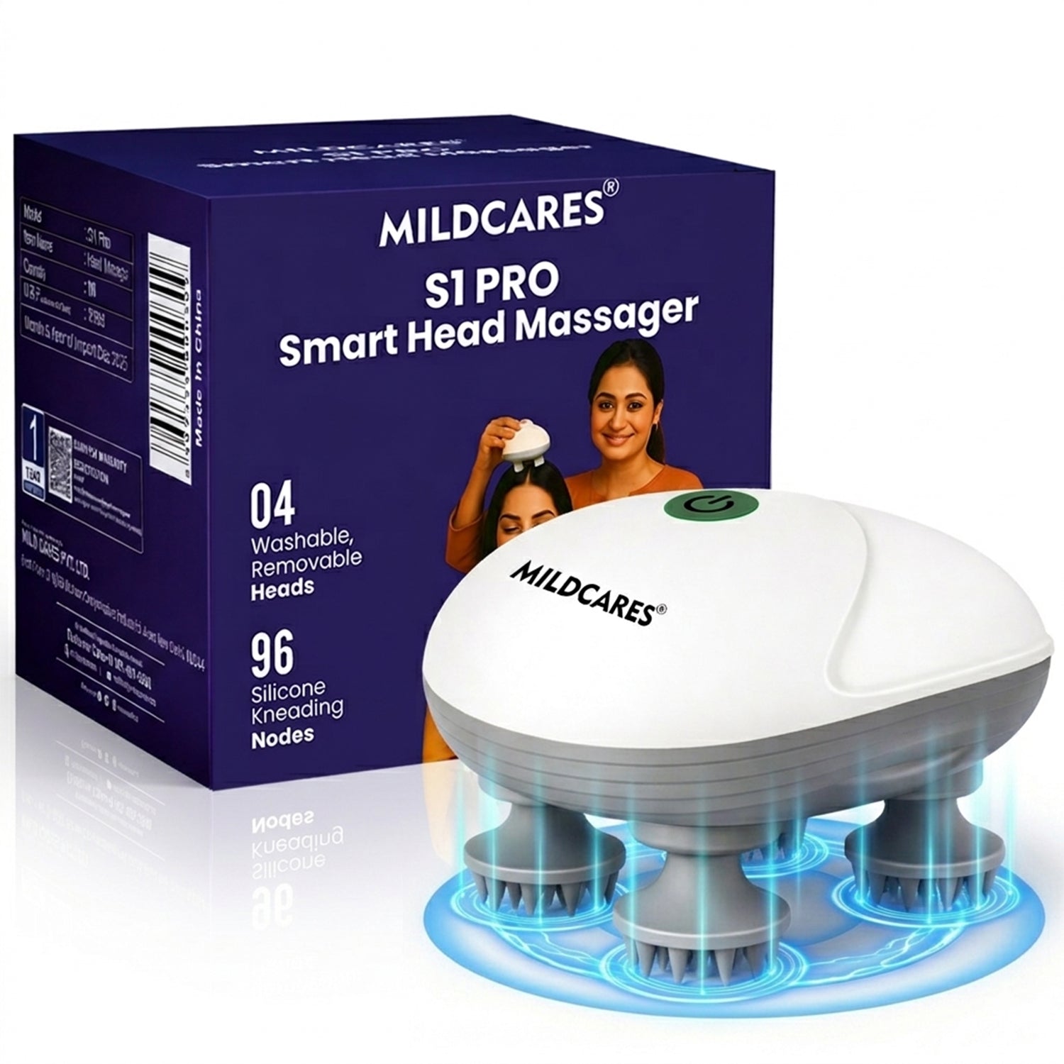 S1 Pro Smart Electric Head Massager –  Portable & Rechargeable