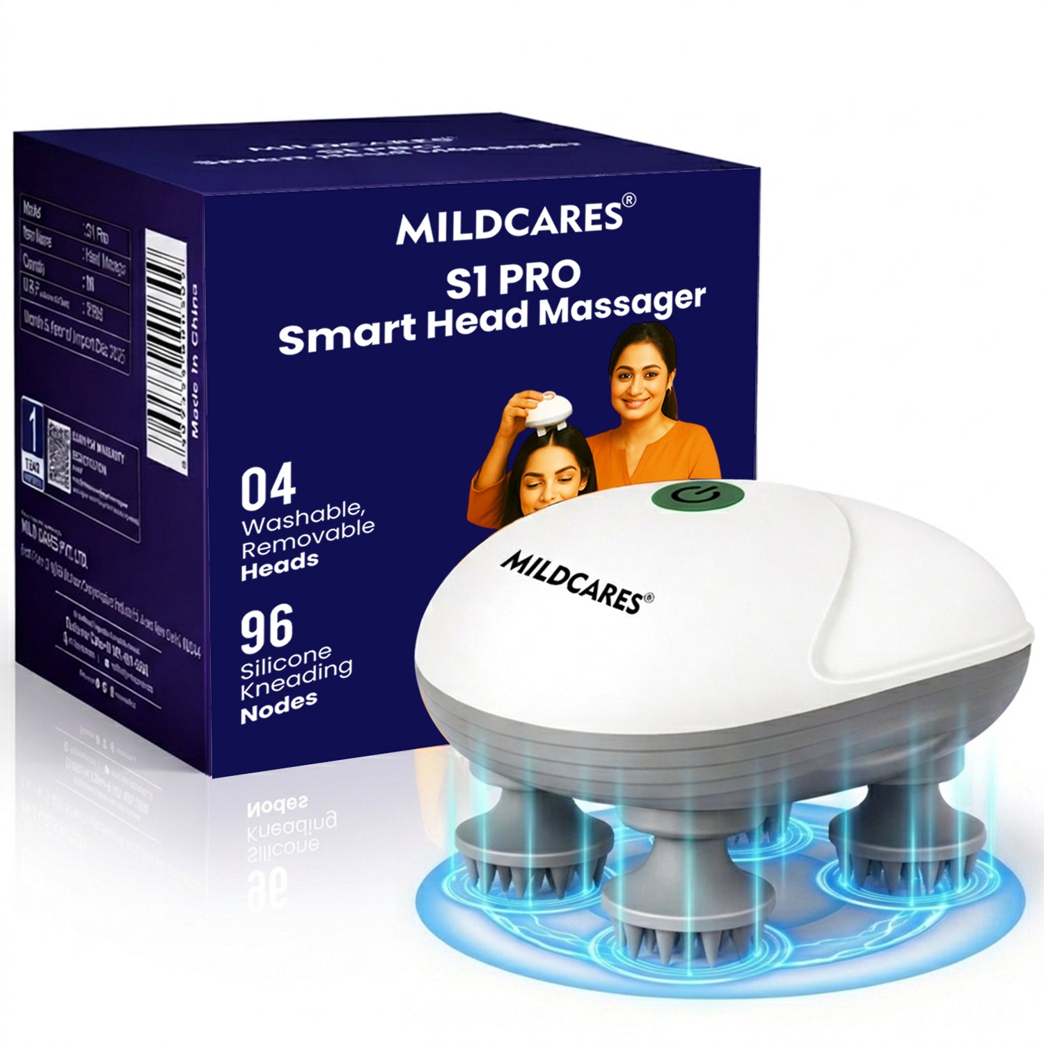 S1 Pro Smart Electric Head Massager –  Portable & Rechargeable