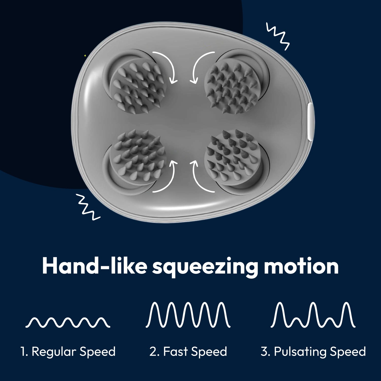 S1 Pro Smart Electric Head Massager –  Portable & Rechargeable