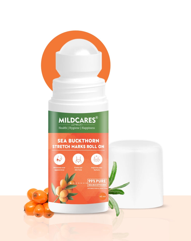 MildCares Stretch Marks Roll-On – Smooth, Nourish, and Revitalize Your Skin - 40ml