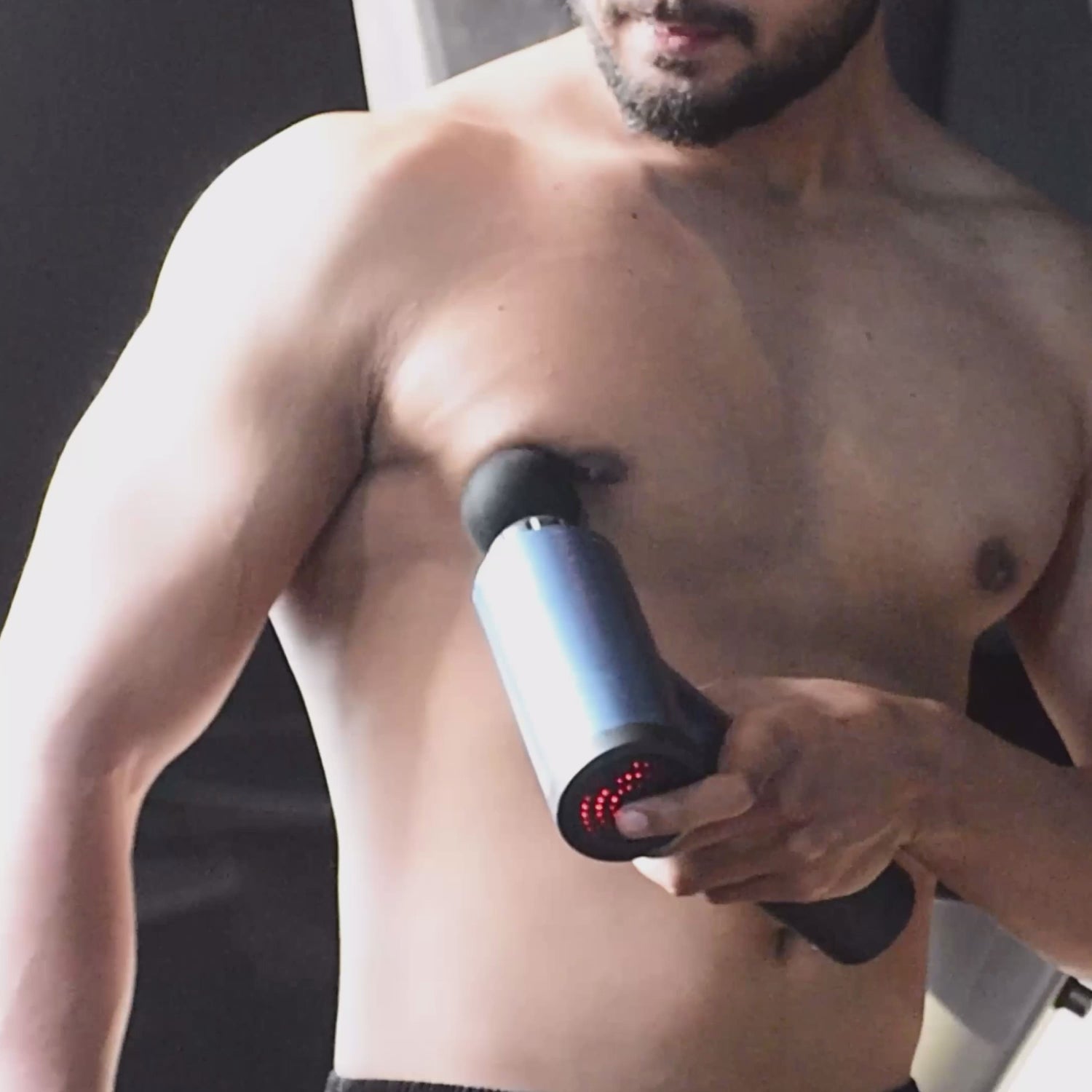 Load video: M1 Pro Electric Massage Gun for Pain Relief – 6 Speed