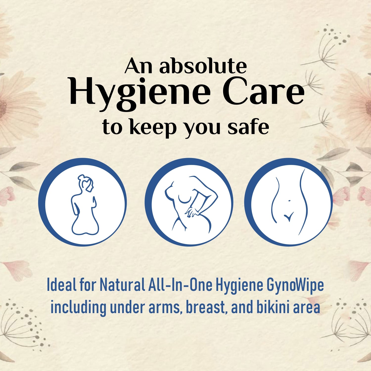 Feel Fresh and Confident: Hygiene Wipes for Women (Individual Sachet Pouch)